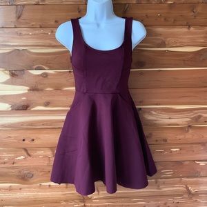 NWT URBan outfitter Kimchi maroon dress Small